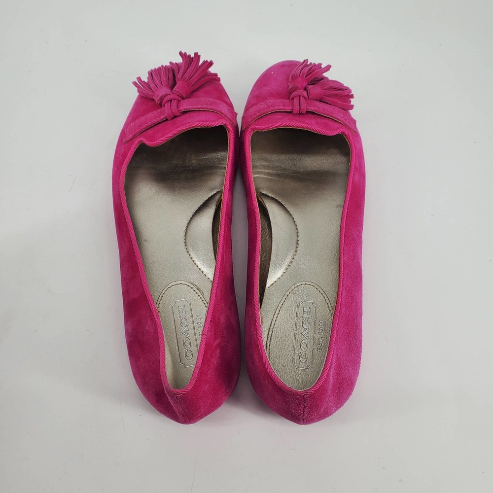 Coach Deedra q1753 Pink Flats Womens 6 - Picture 11 of 12